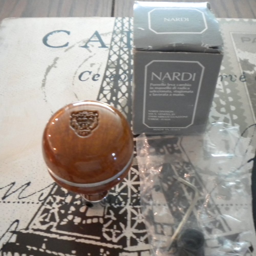 Nardi Wooden Shifting Knob (Jaguar)